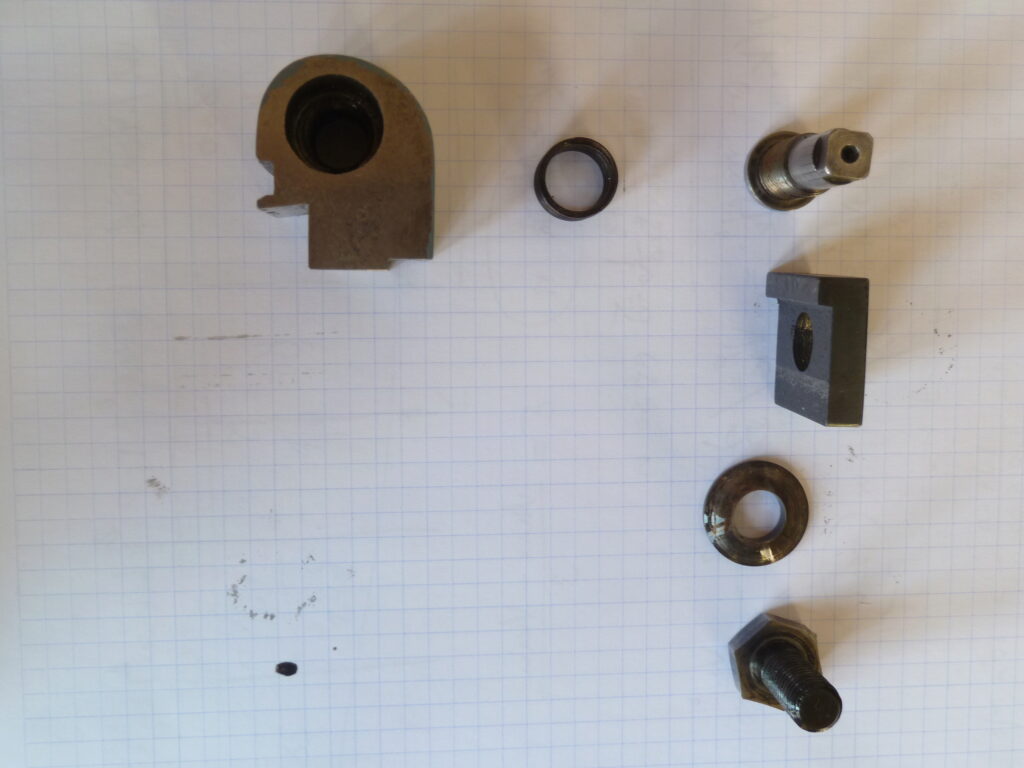 Boley-Leinen LZ4SB carriage stop exploded view (A)