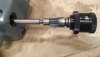 Schaublin 13: feed gearbox