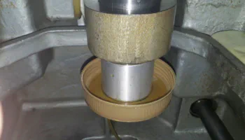 Schaublin 13: Reeves drive oil pan