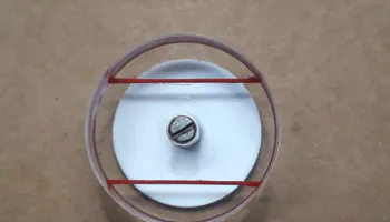 Schaublin 13: oil level sight glass